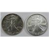 Image 1 : 1988 & 2006 AMERICAN SILVER EAGLES