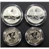 Image 2 : 2-1995 SILVER PF COMMEM DOLLARS: