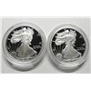 Image 2 : 2006 & 2007 PROOF AM. SILVER EAGLE