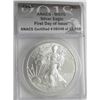 Image 1 : 2018 AM. SILVER EAGLE ANACS MS70
