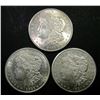 Image 1 : 1921 P,D,S MORGAN DOLLARS CIRC OR BETTER