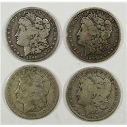 2-1899-O, 2-1899-S MORGAN DOLLAR CIRCS