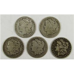 5- MORGAN DOLLARS;