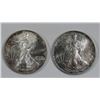 Image 1 : 1993 & 1995 AMERICAN SILVER EAGLES