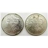 Image 1 : 1890 & 1921 MORGAN DOLLARS BU/UNC