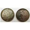 Image 1 : AU/UNC MORGAN DOLLARS 1883 & 1889
