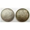 Image 1 : 1886 & 1887 MORGAN DOLLAR AU