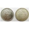 Image 1 : 1900 & 1902-O MORGAN DOLLARS AU