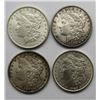 Image 1 : 4-MORGAN DOLLARS:  (2) 1889 & (2) 1886