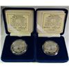 Image 1 : 2- .999 ONE OUNCE FINE 50TH ANNIV PER HARBOR