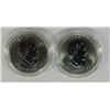 Image 2 : 2-2014 CANADA 1oz SILVER FALCON COINS