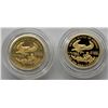 Image 2 : 2 - TENTH OUNCE GOLD AMERICAN EAGLES 2001 & 2002