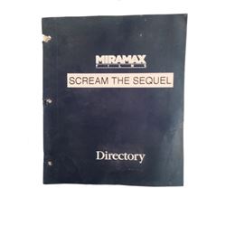 Scream 2 Signed Wes Craven Signed Script