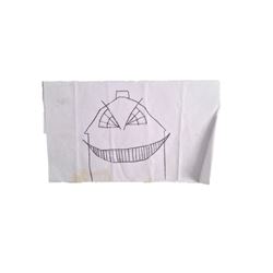 Amityville Horror: The Awakening Screen Used Drawing Movie Props