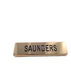 Patriots Day Tommy Saunders (Mark Wahlberg) Name Tag Movie Props