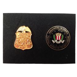 Patriots Day Richard DesLauriers (Kevin Bacon) FBI Pin Movie Props