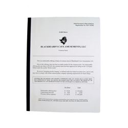 Demolition Blackbeard Cave Amusements IPO Movie Props