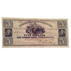 Django Unchained Grand Bank of Philadelphia Money Movie Props