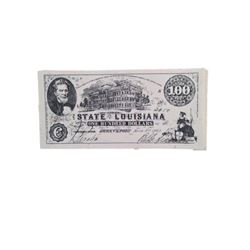 Django Unchained State of Louisiana Money Movie Props