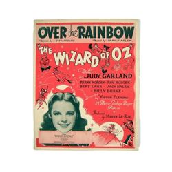 The Wizard of Oz "Over the Rainbow" Rare Sheet Music