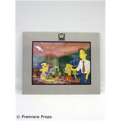 The Simpsons  Original Hand-Painted Cel