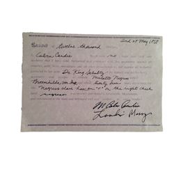 Django Unchained Dr. King Schultz (Christoph Waltz) & Calvin Candi (Leonardo DiCaprio) Movie Props