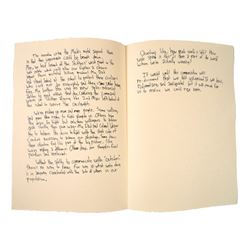 Falling Skies Writings Movie Props