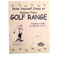 Serendipity Golf Range Flyers Movie Props