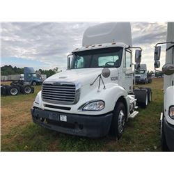 2009 FREIGHTLINER COLUMBIA TRUCK TRACTOR; VIN/SN:1FUJA6CV89DAK0008 T/A, MERCEDES 460 ENGINE, 450 HP,