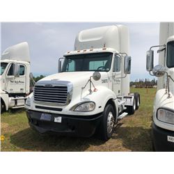 2009 FREIGHTLINER TRUCK TRACTOR; VIN/SN:1FUJA6CV39DAD9870 T/A, MERCEDES 460 ENGINE, 450 HP, 10 SPD T