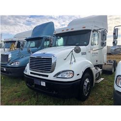 2007 FREIGHTLINER COLUMBIA TRUCK TRACTOR; VIN/SN:1FUJA6CVX7LW55926 T/A , SLEEPER, MERCEDES 460 ENGIN