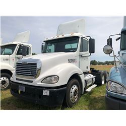 2007 FREIGHTLINER COLUMBIA TRUCK TRACTOR; VIN/SN:1FUJA6CK07LY50987 T/A, DETROIT SERIES 60 ENGINE, 43