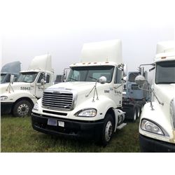2007 FREIGHTLINER COLUMBIA TRUCK TRACTOR; VIN/SN:1FUJA6CV77LW55947 T/A, MERCEDES 460 ENGINE, 450 HP,