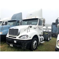 2007 FREIGHTLINER COLUMBIA TRUCK TRACTOR; VIN/SN:1FUJA6CV07LW55952 T/A, MERCEDES 460 ENGINE, 450 HP,