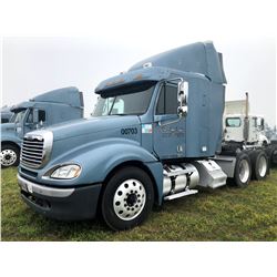 2006 FREIGHTLINER COLUMBIA TRUCK TRACTOR; VIN/SN:1FUJA6DE16LX00703 T/A, SLEEPER, CAT C13 ENGINE , 10