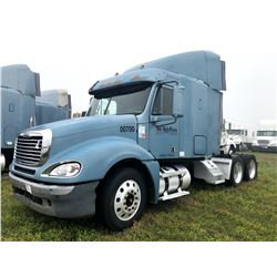 2006 FREIGHTLINER COLUMBIA TRUCK TRACTOR; VIN/SN:1FUJA6DE66LX00700 T/A, SLEEPER, CAT C13 ENGINE , 10