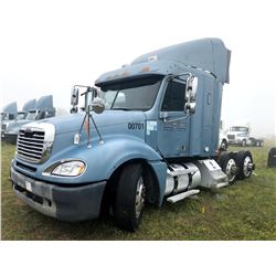 2006 FREIGHTLINER COLUMBIA TRUCK TRACTOR; VIN/SN:1FUJA6DE86LX00701 T/A, SLEEPER, CAT C13 ENGINE , EA