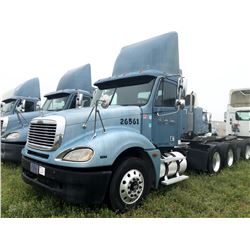 2006 FREIGHTLINER COLUMBIA TRUCK TRACTOR; VIN/SN:1FUJA6CV16DU26561 T/A, MERCEDES 460 ENGINE, 450 HP,