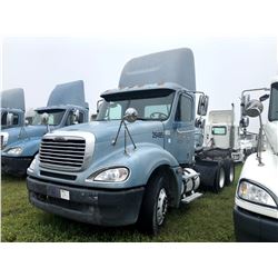 2006 FREIGHTLINER COLUMBIA TRUCK TRACTOR; VIN/SN:1FUJA6CV06DU26485 T/A, MERCEDES 460 ENGINE, 450 HP,