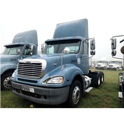 2006 FREIGHTLINER COLUMBIA TRUCK TRACTOR; VIN/SN:1FUJA6CV76DU26497 T/A ,MERCEDES 460 ENGINE, 450 HP,