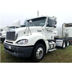 2006 FREIGHTLINER COLUMBIA TRUCK TRACTOR; VIN/SN:1FUJA6CV56PW55842 T/A, MERCEDES 460 ENGINE, 450 HP,