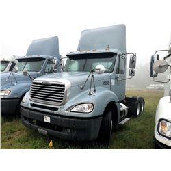 2006 FREIGHTLINER COLUMBIA TRUCK TRACTOR; VIN/SN:1FUJA6CV86PW55849 T/A, MERCEDES 460 ENGINE, 450 HP,