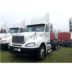 2004 FREIGHTLINER TRUCK TRACTOR; VIN/SN:1FUJA6CV34LN14790 T/A ,MERCEDES 460 ENGINE, 410 HP, 10 SPD T