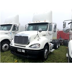 2004 FREIGHTLINER COLUMBIA TRUCK TRACTOR; VIN/SN:1FUJA6CV04LN14813 T/A, MERCEDES 460 ENGINE, 410 HP,
