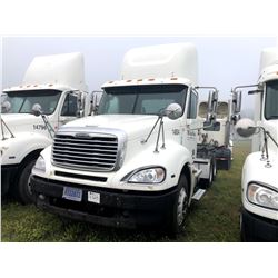 2004 FREIGHTLINER COLUMBIA TRUCK TRACTOR; VIN/SN:1FUJA6CVX4LN14804 T/A ,MERCEDES 460 ENGINE, 410 HP,