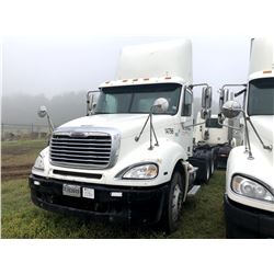 2004 FREIGHTLINER COLUMBIA TRUCK TRACTOR; VIN/SN:1FUJA6CV44LN14796 T/A ,MERCEDES 460 ENGINE, 410 HP,