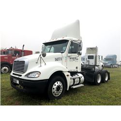 2004 FREIGHTLINER COLUMBIA TRUCK TRACTOR; VIN/SN:1FUJA6CVX4LN14771 T/A, MERCEDES 460 ENGINE, 410 HP,