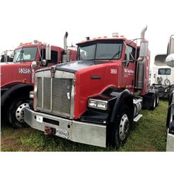 2004 KENWORTH T800 TRUCK TRACTOR; VIN/SN:1XKDDU9X74J056955 T/A, SLEEPER, CAT C12 ENGINE, 10 SPD TRAN