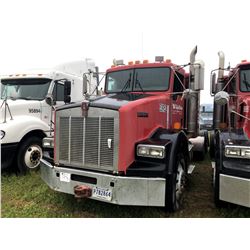 2004 KENWORTH T800 TRUCK TRACTOR; VIN/SN:1XKDDU9X84J053952 T/A, SLEEPER, CAT C12 ENGINE, 10 SPD TRAN