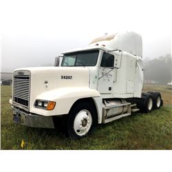 2000 FREIGHTLINER FLD120 TRUCK TRACTOR; VIN/SN:1FUYDWEB0YDF54207 T/A, CAT C12 ENGINE, 10 SPD TRANS (